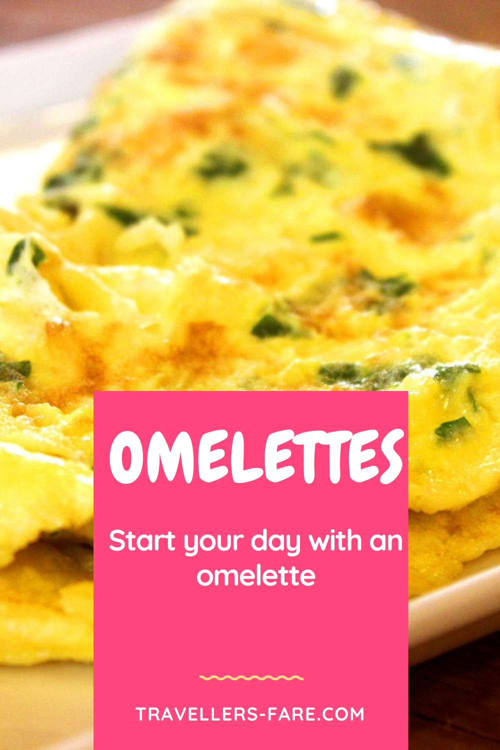 Omelette On A Plate