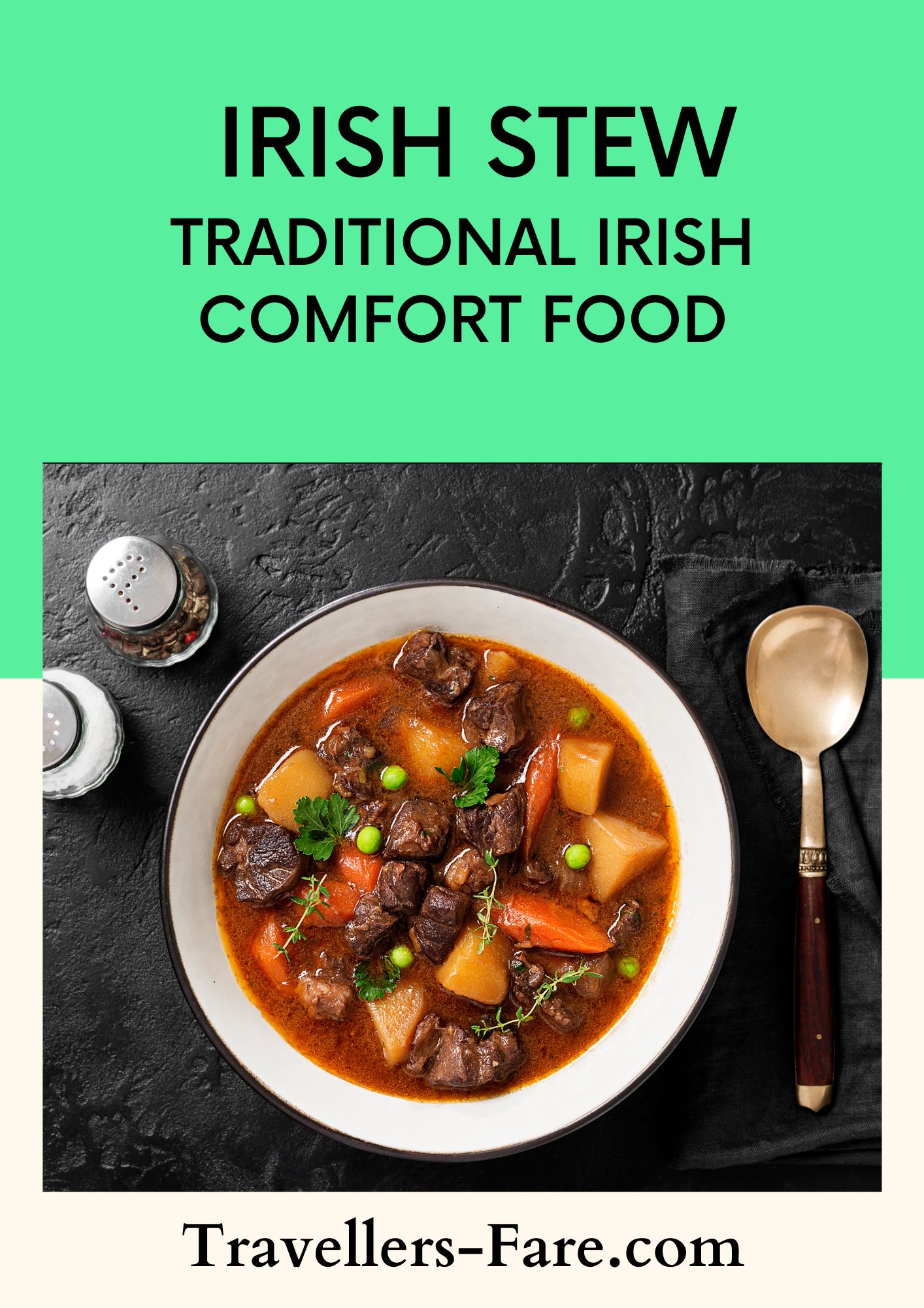 Irish Stew PIN - Meat, potatoes, carrot & peas