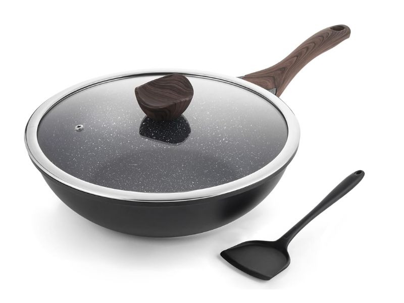 WokwithLid wok with lid for cooking stir fry