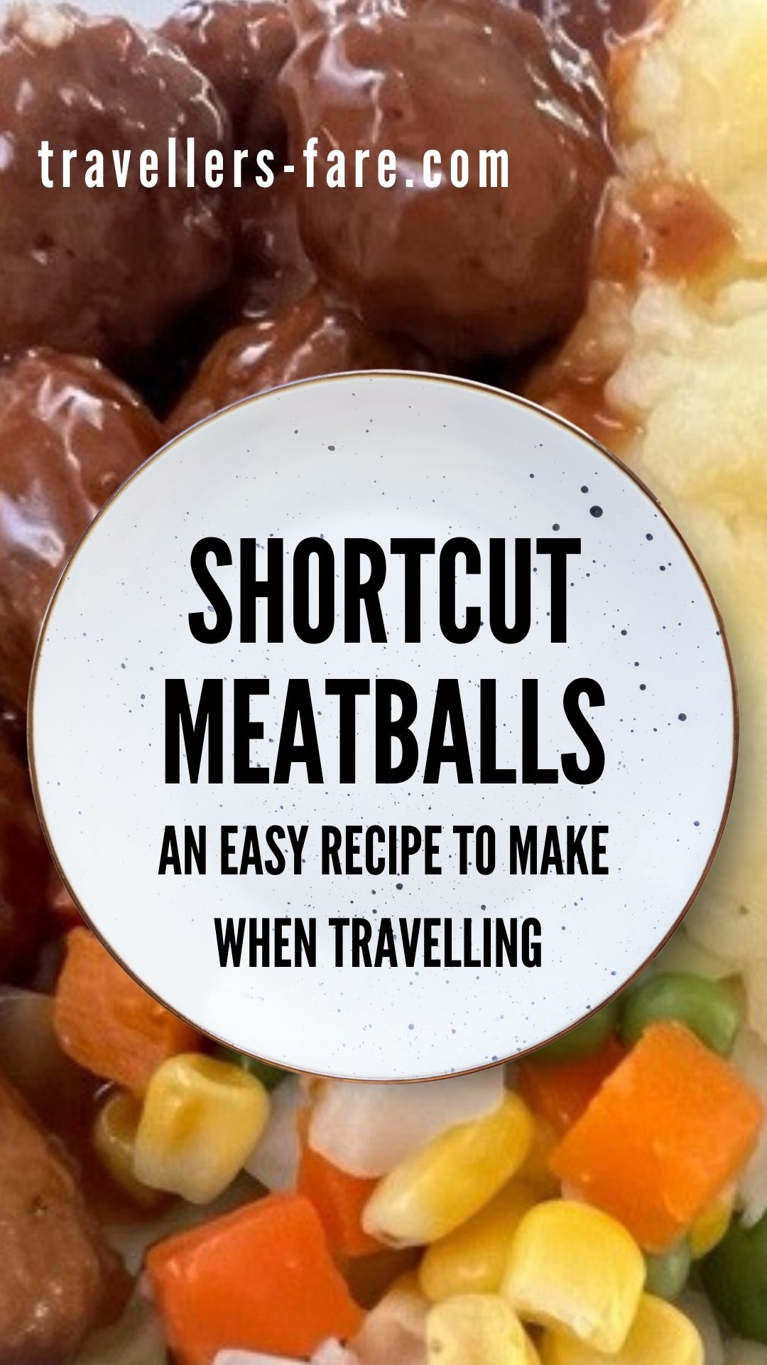 Shortcut Meatballs Are Made From Pre-made Meatballs From The Supermarket.