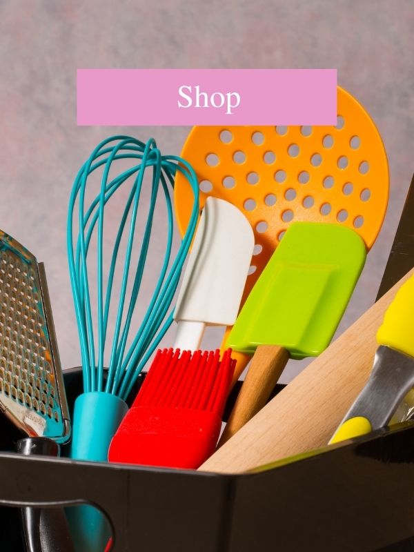 When You Shop In My Kitchen Utensil Shop You Will Find Lots of Cooking Gear That You Can Take Travelling.