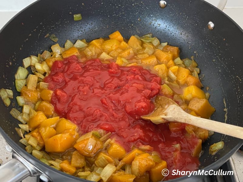 Mango Chicken Curry sauce.
