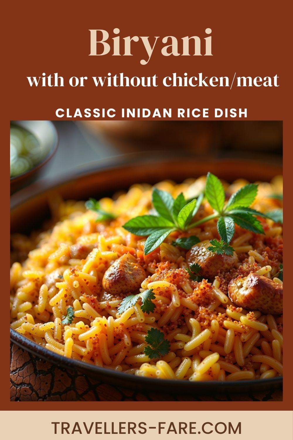 Biryani - classic Indian rice dish PIN