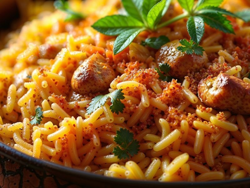 Biryiani - Indian rice dish with chicken