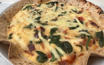 Loaded Vegetable Breakfast Flan (Bacon Optional)